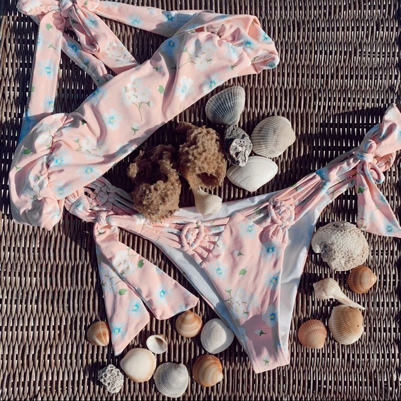 Frankie's Bikinis Other - Frankie’s bikinis floral cheeky bottom ONLY Medium